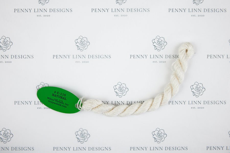 Vineyard Silk C-110 NATURAL - Penny Linn Designs - Wiltex Threads
