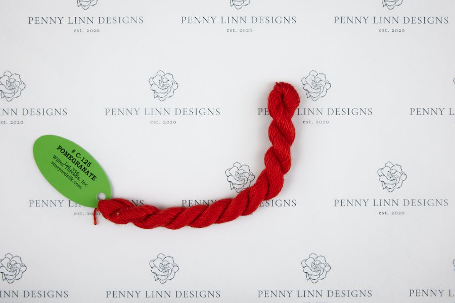 Vineyard Silk C-125 POMEGRANATE - Penny Linn Designs - Wiltex Threads