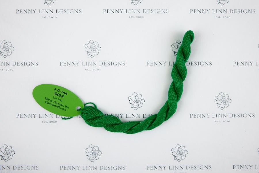 Vineyard Silk C-144 GOLF - Penny Linn Designs - Wiltex Threads