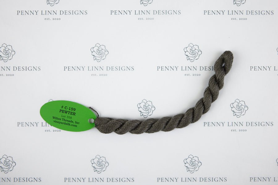 Vineyard Silk C-159 PEWTER - Penny Linn Designs - Wiltex Threads