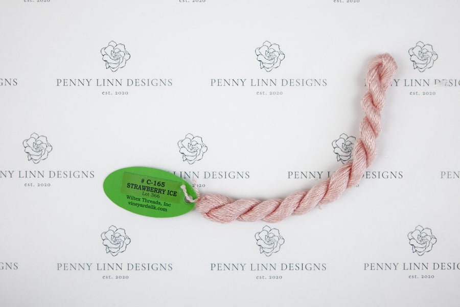 Vineyard Silk C-165 STRAWBERRY ICE - Penny Linn Designs - Wiltex Threads