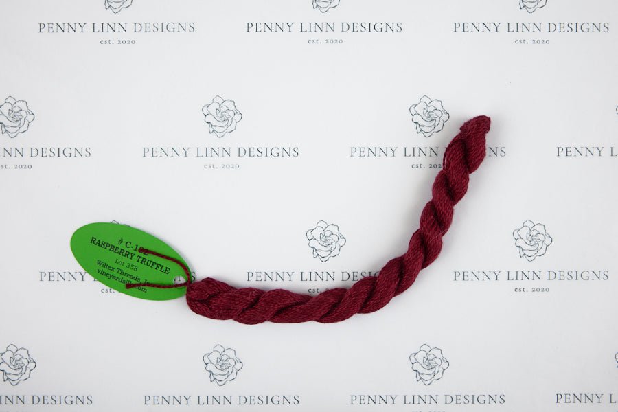 Vineyard Silk C-182 RASPBERRY TRUFFLE - Penny Linn Designs - Wiltex Threads