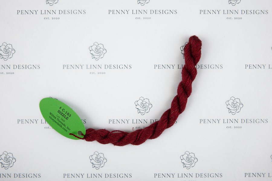 Vineyard Silk C-183 SIZZLE - Penny Linn Designs - Wiltex Threads