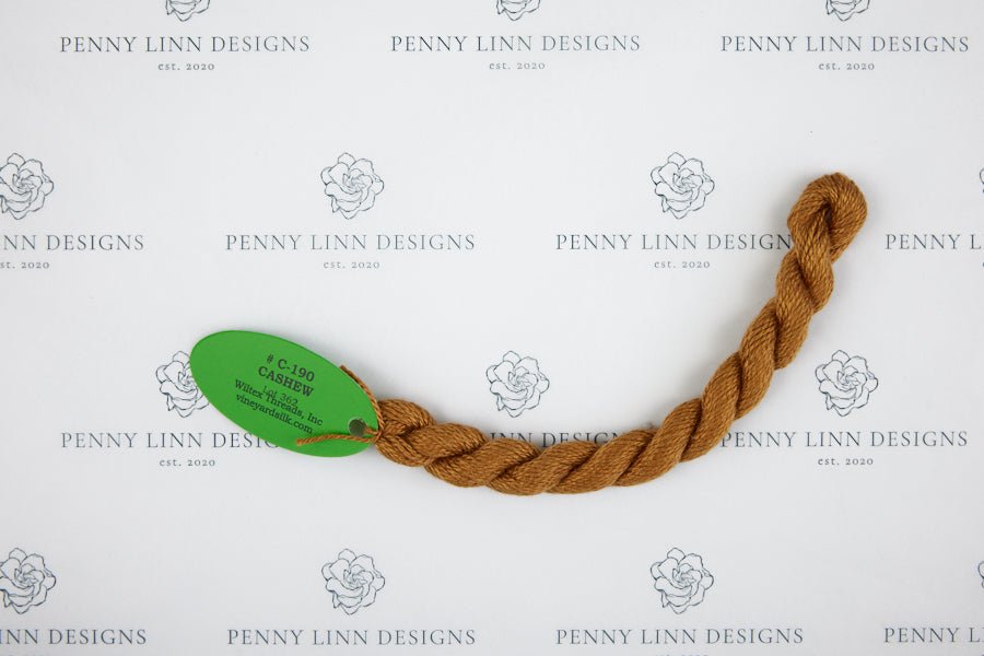 Vineyard Silk C-190 CASHEW - Penny Linn Designs - Wiltex Threads