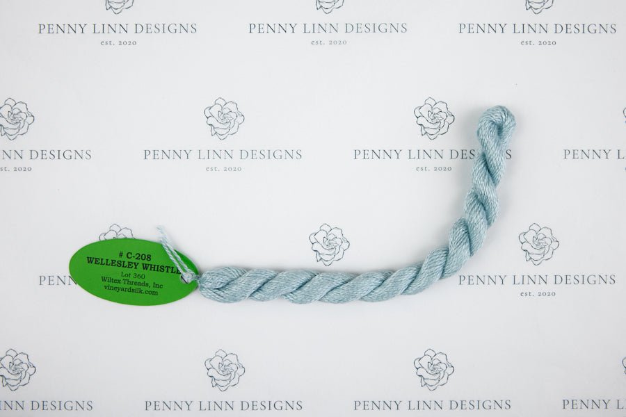 Vineyard Silk C-208 WELLESLEY WHISTLE - Penny Linn Designs - Wiltex Threads