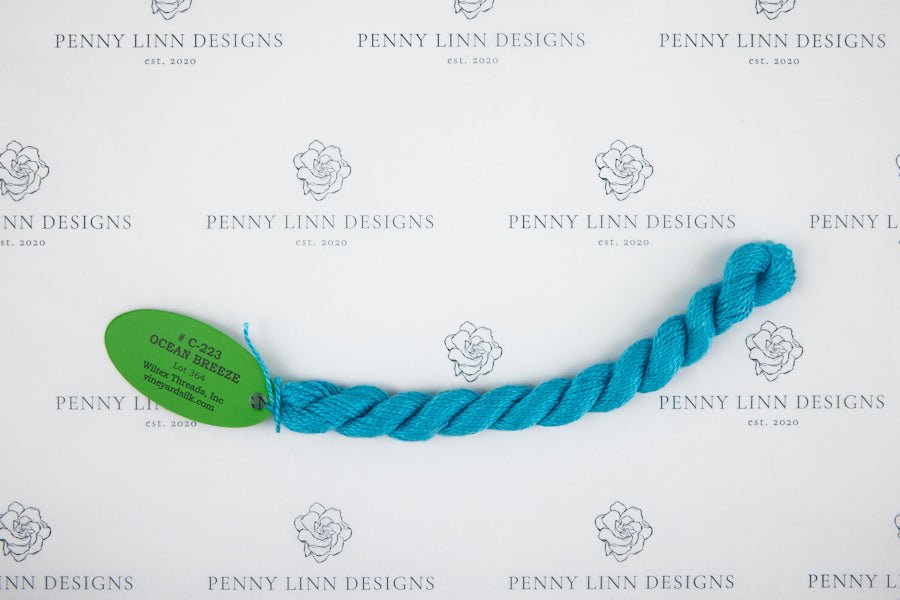 Vineyard Silk C-223 OCEAN BREEZE - Penny Linn Designs - Wiltex Threads