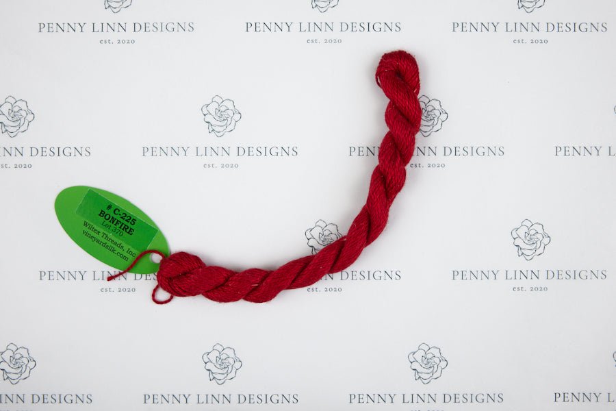 Vineyard Silk C-225 BONFIRE - Penny Linn Designs - Wiltex Threads