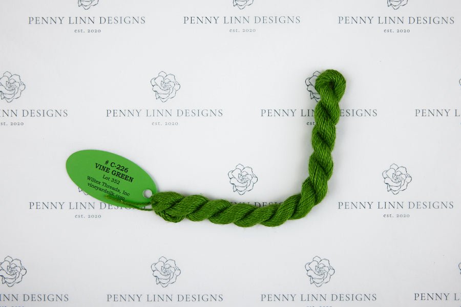 Vineyard Silk C-226 VINE GREEN - Penny Linn Designs - Wiltex Threads